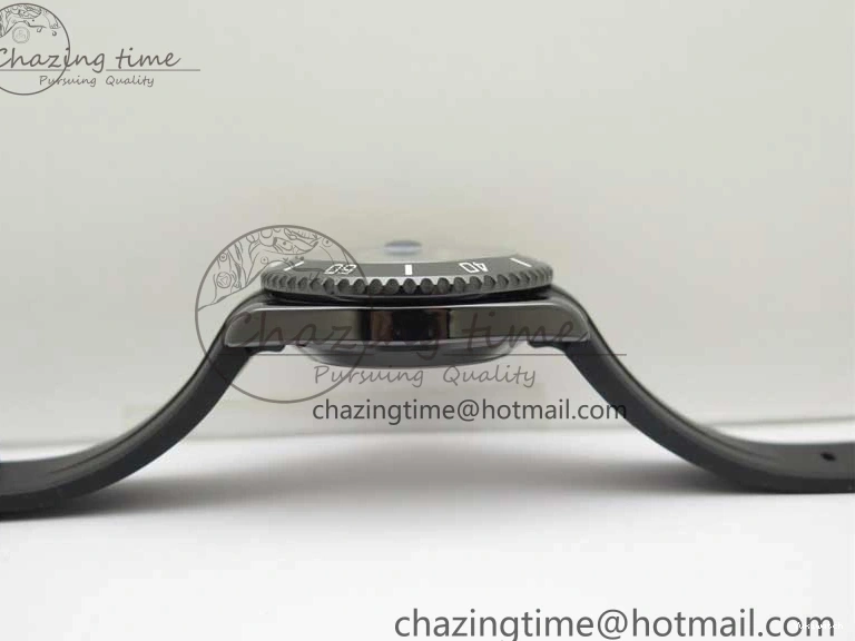 Edition SA3135 Black Black Green Strap Rubber Submariner Best 5GF Ceramic Dial on 40mm 0425